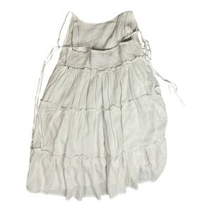 SHEIN‎ - White Tiered Sleeveless Dress (XS / EU 34) - Casual Summer Outfit